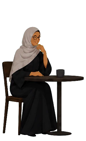 زميلة متمرسة في جلسة تفكير وتأمل