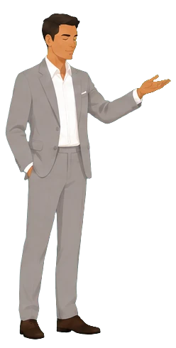 اختصاصي أثناء شرح فكرة للفريق